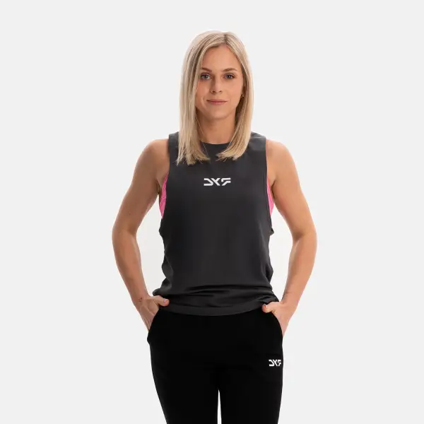 Zdjęcie katalogowe tank topy damskie szary